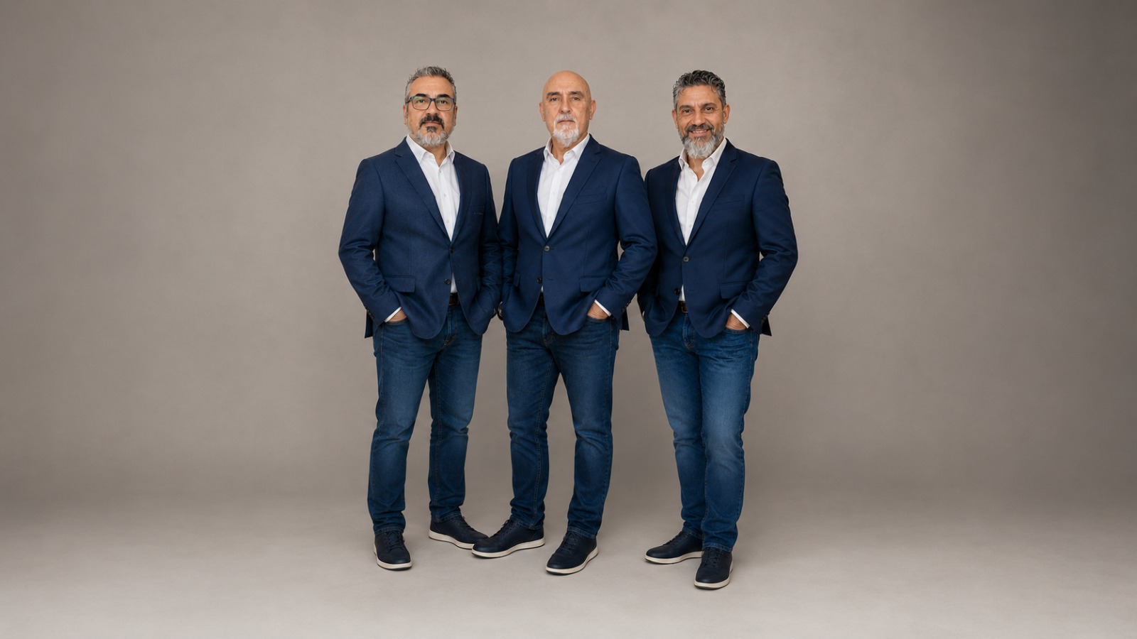 Javier, Jordi y Damián, equipo fundador de TECNOCUBO SOLUTIONS