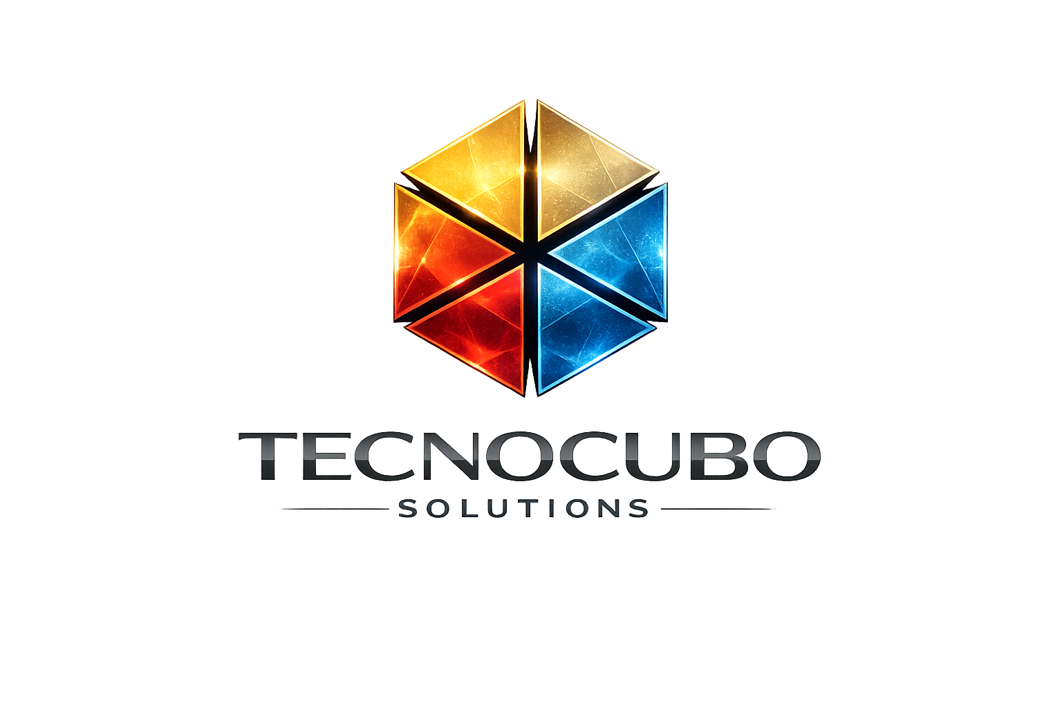 Isotipo geométrico de TECNOCUBO SOLUTIONS