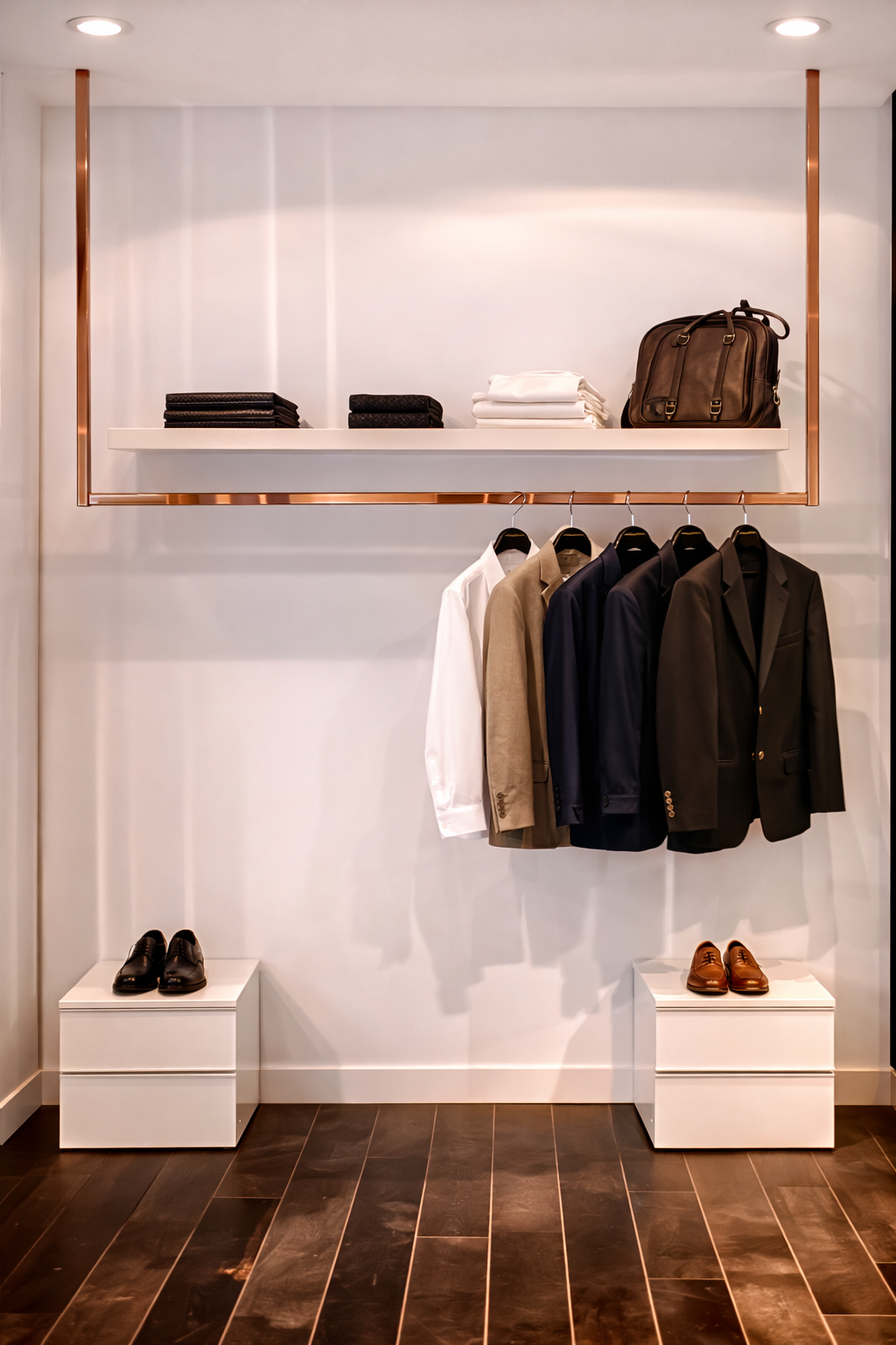 sistema ligero de exposición para retail premium