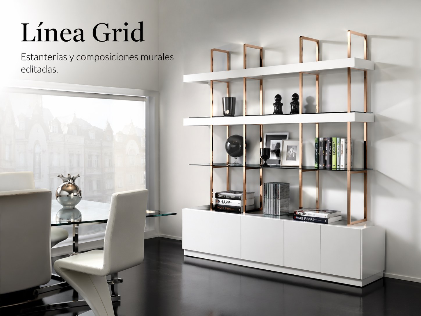 Estantería modular metálica de TECNOCUBO SOLUTIONS